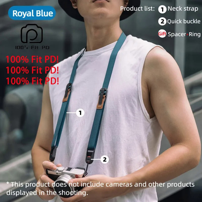 Camera Neck Wrist Strap Quick Release Adjustable Sling for Fujifilm X-T5 T3 T20 H2 H2S E4 T30 Mark I