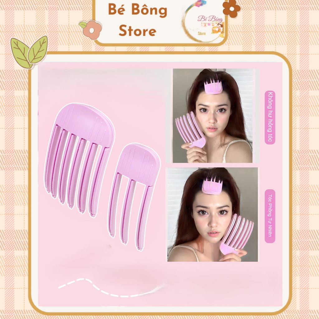 หวีเพิ่มวอลลุ่ม Bang Root, คลิปเพิ่มวอลลุ่ม 3 ฟัน, 6 ฟัน Hairline Volumizing