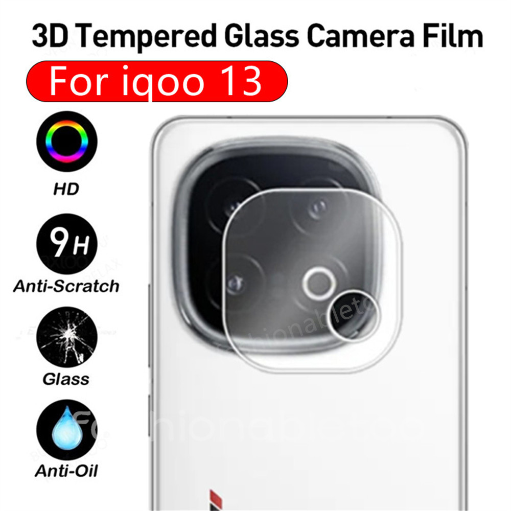 3d เลนส์กล้องกระจกนิรภัยคลุมทั้งหมดฟิล์มป้องกันสําหรับ Vivo iqoo 13 iqoo13 1 3 Vivoiqoo13