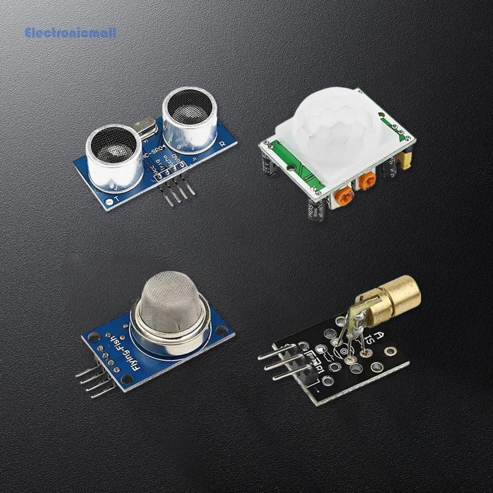 16 in 1 16 ชนิดของ Smart Sensor Project Super Starter Kit สําหรับ Raspberry Pi 2 3 [ElectronicMall01