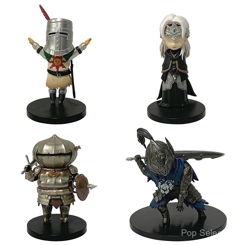 1 ชิ้น 9-10 ซม.อะนิเมะ Dark Souls รูป Solarie Sun Knight Artorias Fire Keeper แจ็ค Bardo รุ่น Q PVC 