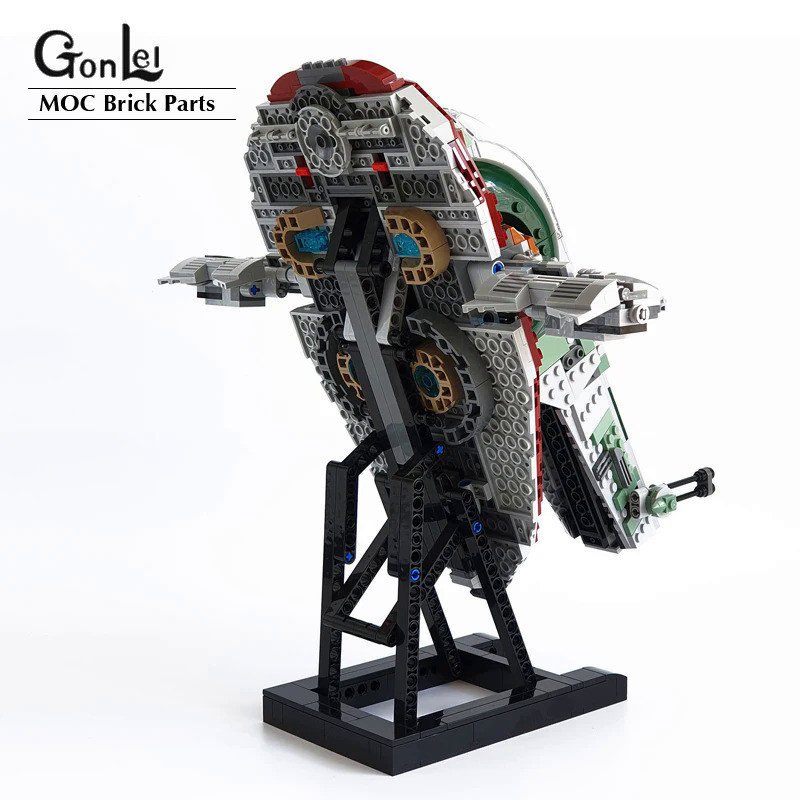 NEW MOC Display Stand Bricks Set fit for 75243 Slave I - 20th Anniversary Edition Building Blocks Mo