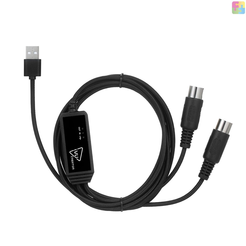 Ivu Creator Midi To Usb Cable Converter Adapter Midi Cable 5 ivu Creator 5 Pin Midi Usb Cable Conver