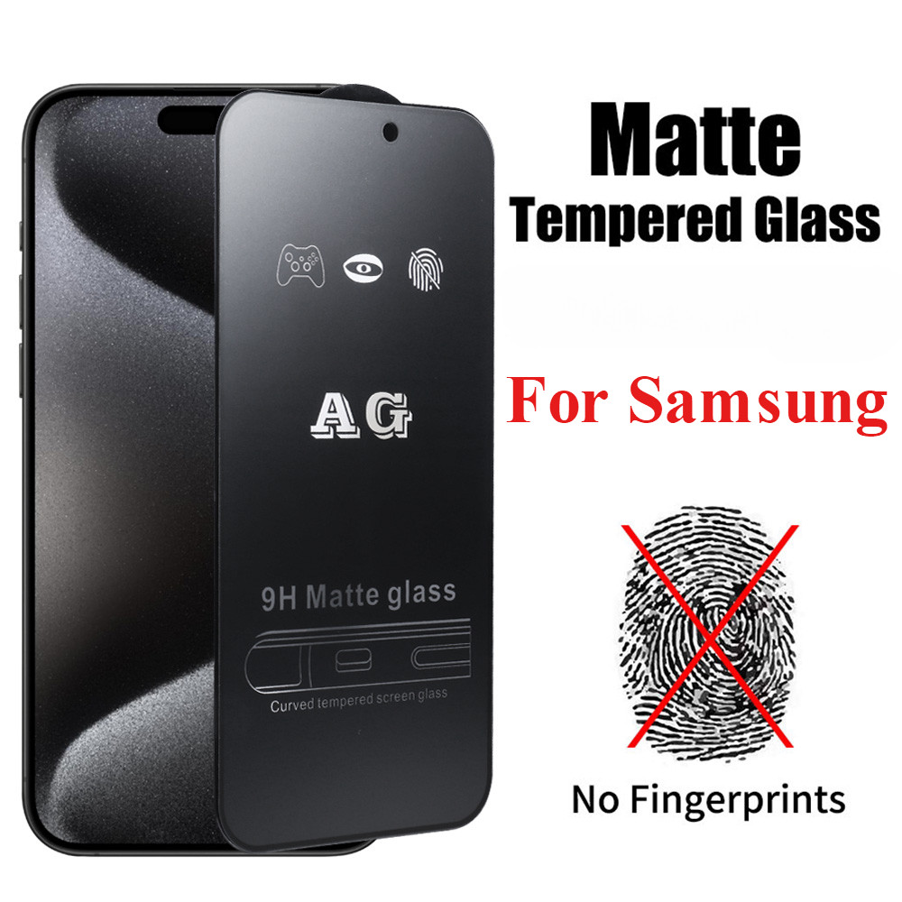 ป้องกันหน้าจอ AG ด้าน for Samsung A06 A05s A55 A35 A25 A12 A15 A05 A03S A34 A54 A14 A23 A20s A30 A20 S22 S23 S24 Ultra