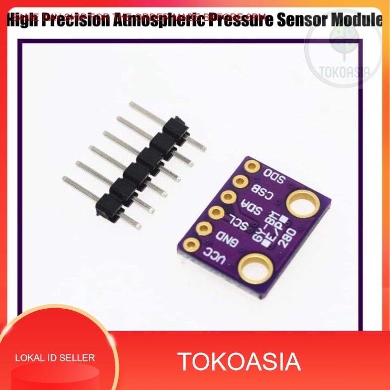 GY-BMP280 - 3.3 โมดูลเซ็นเซอร์ความดันบรรยากาศความแม่นยําสูง Digital Barometic Altitude bmp 280