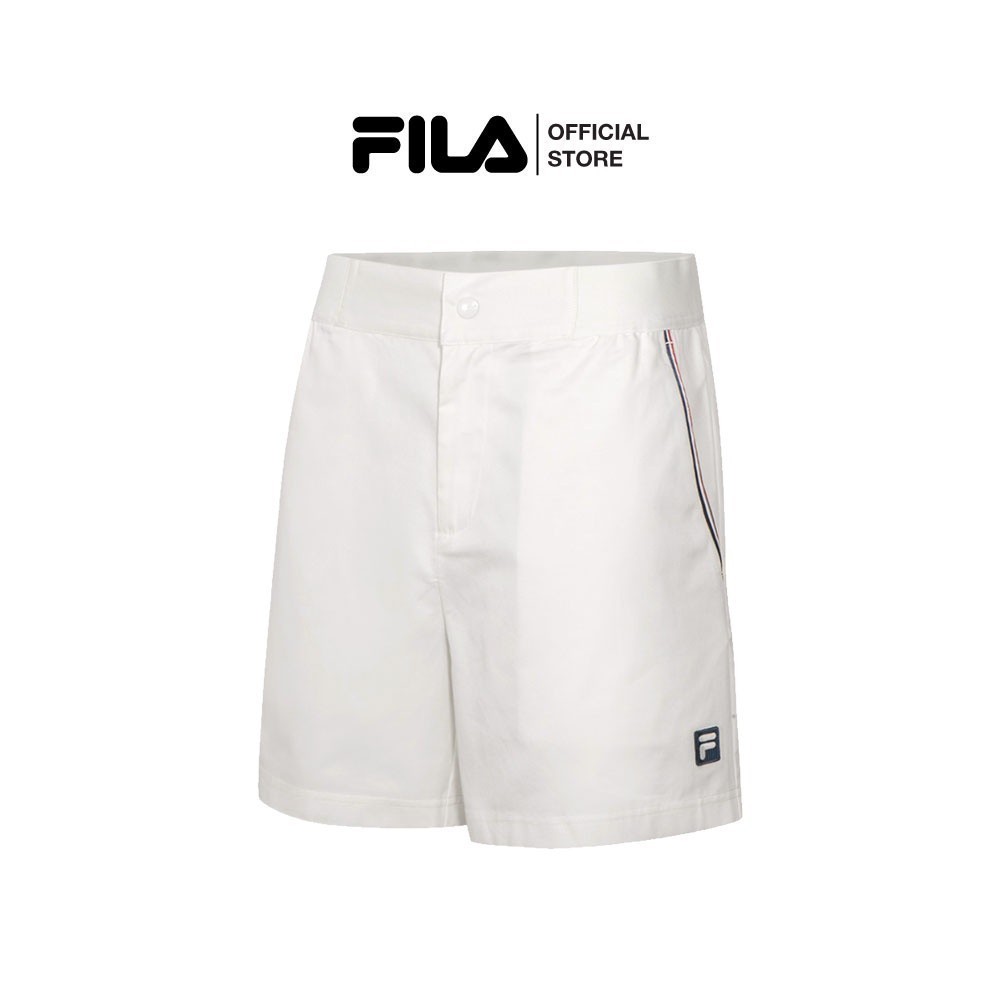 FILA กางเกงลำลองขาสั้นผู้ชาย รุ่น FW2HPF4342M - CREAM