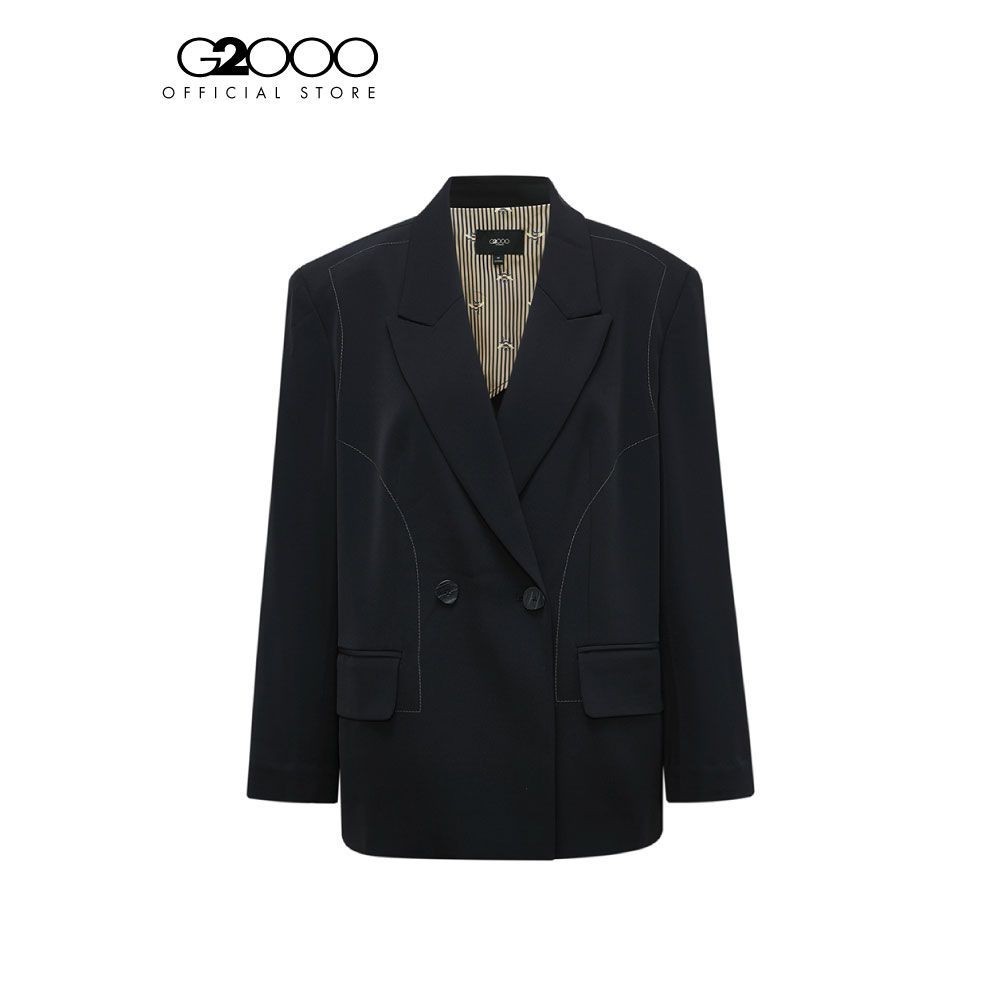 G2000 เสื้อสูทสำหรับผู้หญิง ทรง Easy Fit รุ่น 4121164099 BLACK