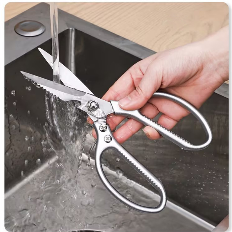 กรรไกรสแตนเลสอเนกประสงค์ในครัว SK5 กรรไกรตัดอาหาร G3016 - รูปที่ 5