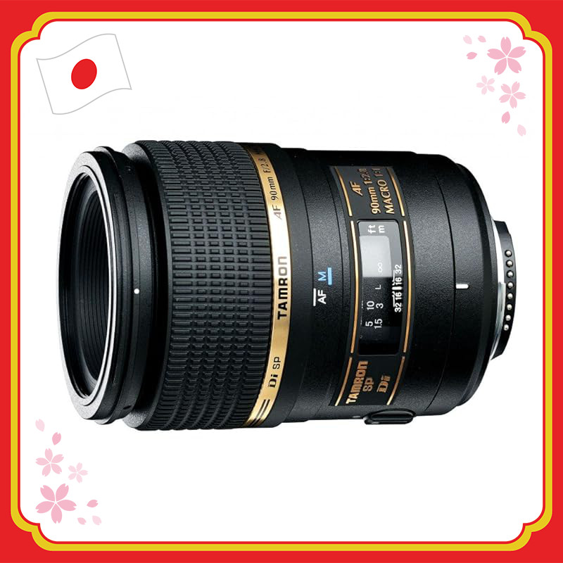 ★From Japan☆
TAMRON SP AF90mm F2.8 Di MACRO 1:1 Full-Frame Prime Macro Lens for Canon and Sony A-Mou