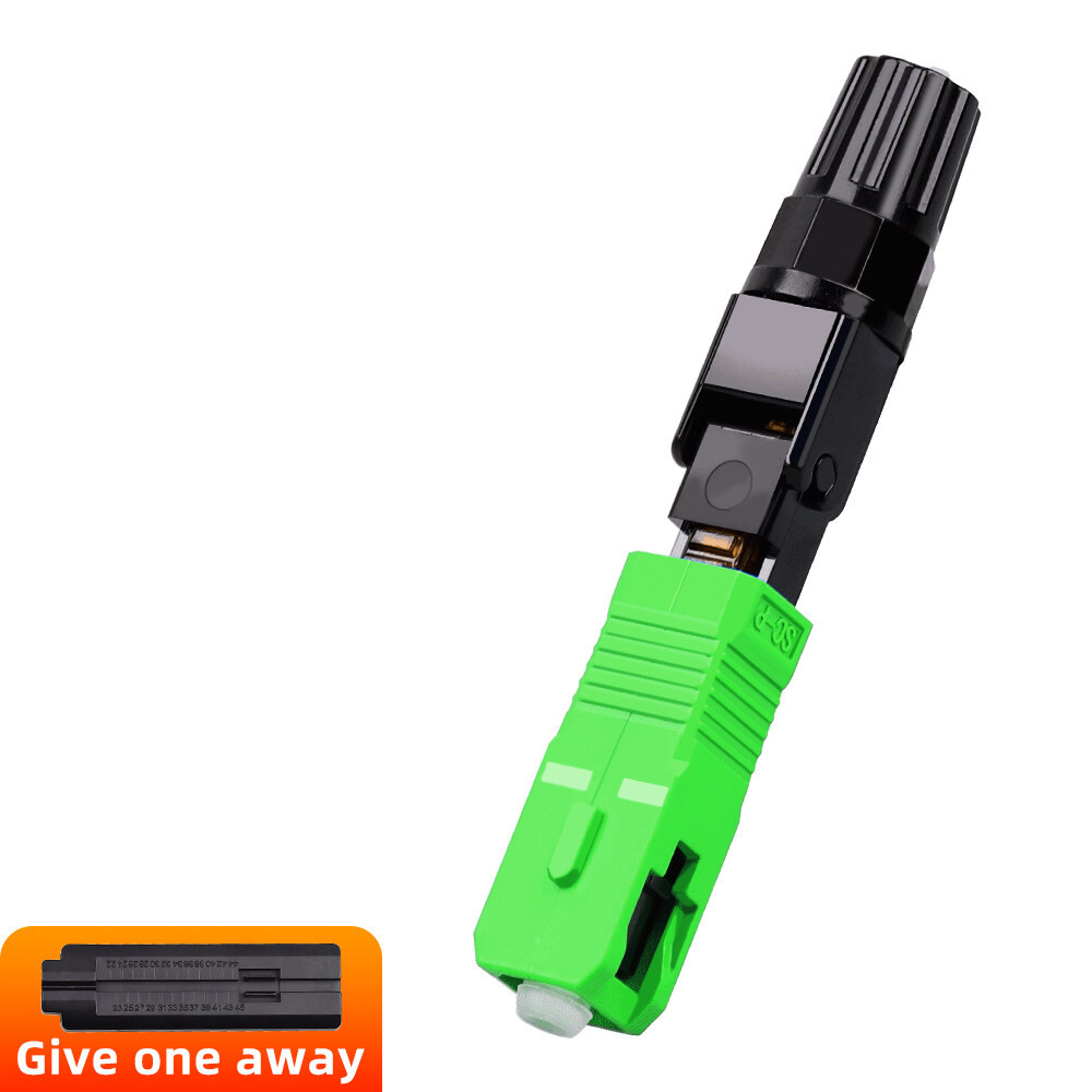 Zoerax 10CPS Fiber Cold Splicer Fiber Optic Connector SC-APC Connector FTTH ฝังหนังสายไฟ Quick Connector