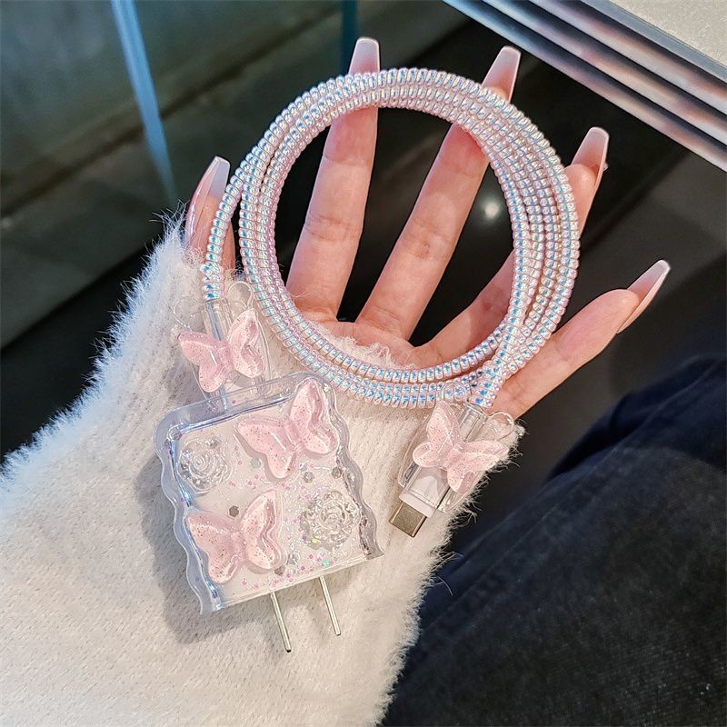 รูปแบบผีเสื้อสําหรับเคสชาร์จ iPhone สําหรับ iPhone 14 Promax เคสป้องกันเครื่องชาร์จสําหรับ iPhone 13