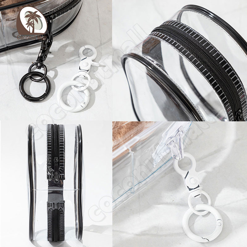 (พร้อมส่งจากไทย) กระเป๋า PVC ใส่ตุ๊กตา เคสใส่พวงกุญแจ กระเป๋าใส ใส่ตุ๊กตา / พวงกุญแจ กันฝุ่น กันแสงแดด - รูปที่ 4