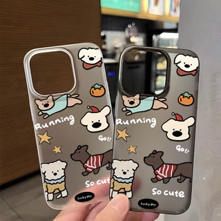 🚚COD🚚 Case เคส iPhone 17 Air 16 11 13 15 14 12 Pro Max เคสไอโฟน11 15 Plus เคส Cuteโทรศัพท์มือถือนิ่ม แบบใส บางพิเศษ