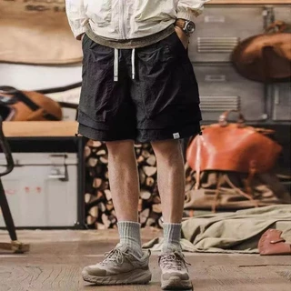 ERSHENSHI กันน้ํากลางแจ้ง Quick-Drying Workwear กางเกงขาสั้นผู้ชายฤดูร้อนอินเทรนด์
