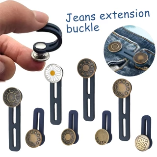 1ชิ้น กระดุมขยายเอวกางเกงยีนส์ ขนาด1.7CM กระดุมขยายเอว ที่ปรับเอว