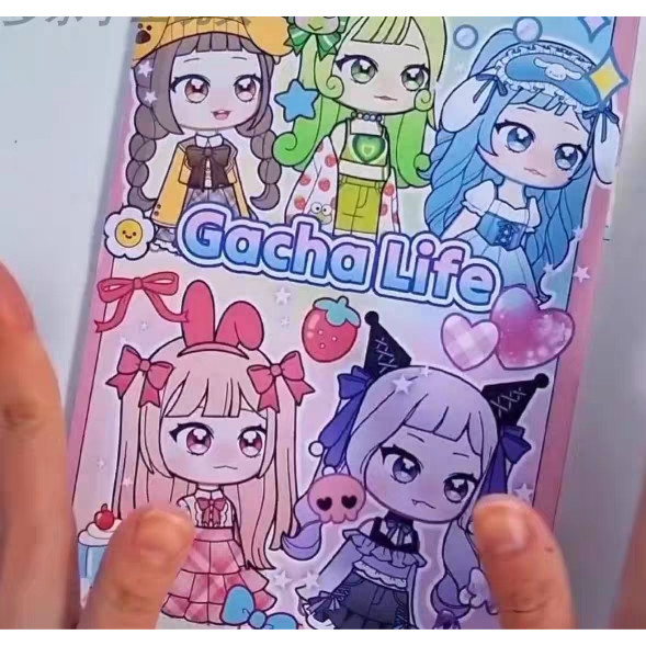 ของเล่นเด็กผู้หญิง 7 ขวบ ของเล่นเด็กผู้หญิง 10 ปี Sanrio Avatar World Co-Branded Dress Up Pinch Music Mystery Bag หนังสือเงียบสาวความเข้มข้นหนังสือของเล่นทํามือ