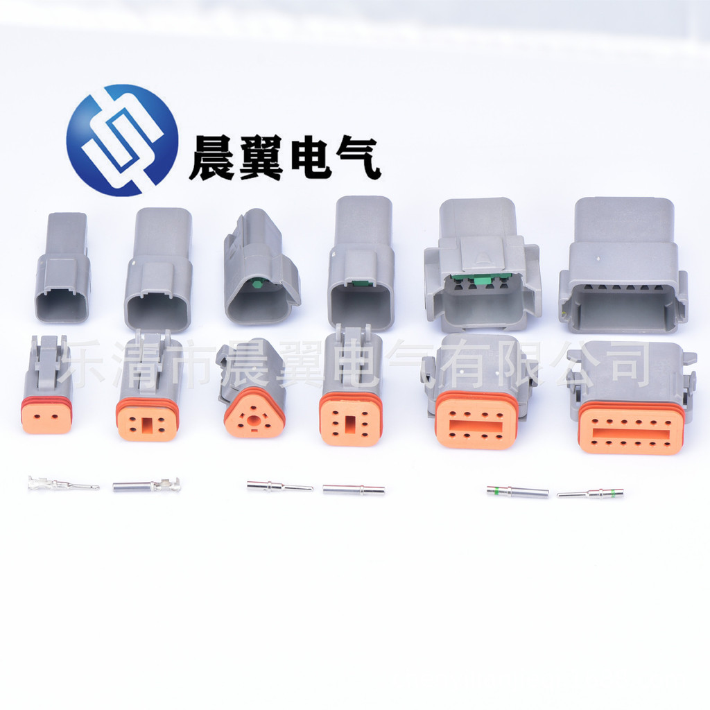 ขั้วต่อ Dechi DT06-2S DT04-2P ปลั๊กสายไฟรถยนต์ 2/3/4/6/8/ 122025 .5.1