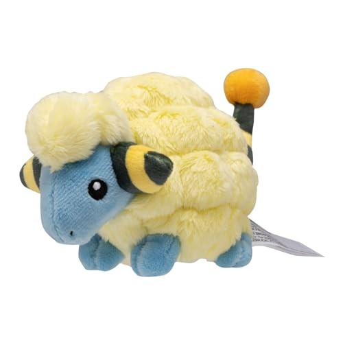 Pokémon Center Original Plush Toy Pokémon Fit Mareep 8×16×8 (H×W×D: cm)