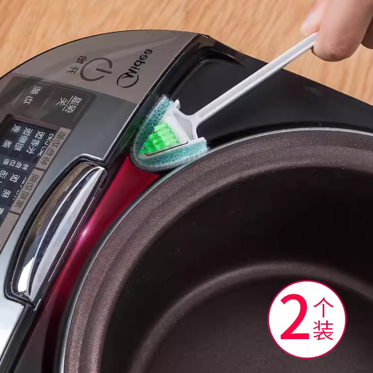 进口电视锅专用清洁刷厨房间墙面刷电视柜水圈可爱子นําเข้าหม้อหุงข้าวไฟฟ้าเฉพาะแปรงทําความสะอาดแปรงไฟฟ้าครัว bixubaodao168.my20