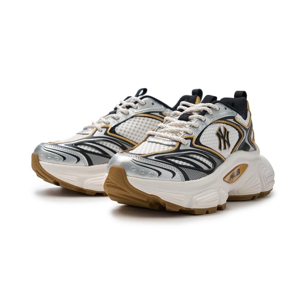 MLB รองเท้าผ้าใบ ยูนิเซ็กส์ Unisex Winner Chunky รุ่น 3ASHWD15N 50GOL สีทองอ่อน
