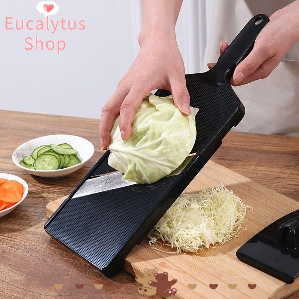 EUCALYTUS1 เครื่องขูดกะหล่ําปลี, กะหล่ําปลีอเนกประสงค์หั่นฝอย, แกดเจ็ต โกนมันฝรั่งสลัดเครื่องตัดผักเครื่องตัดครัว