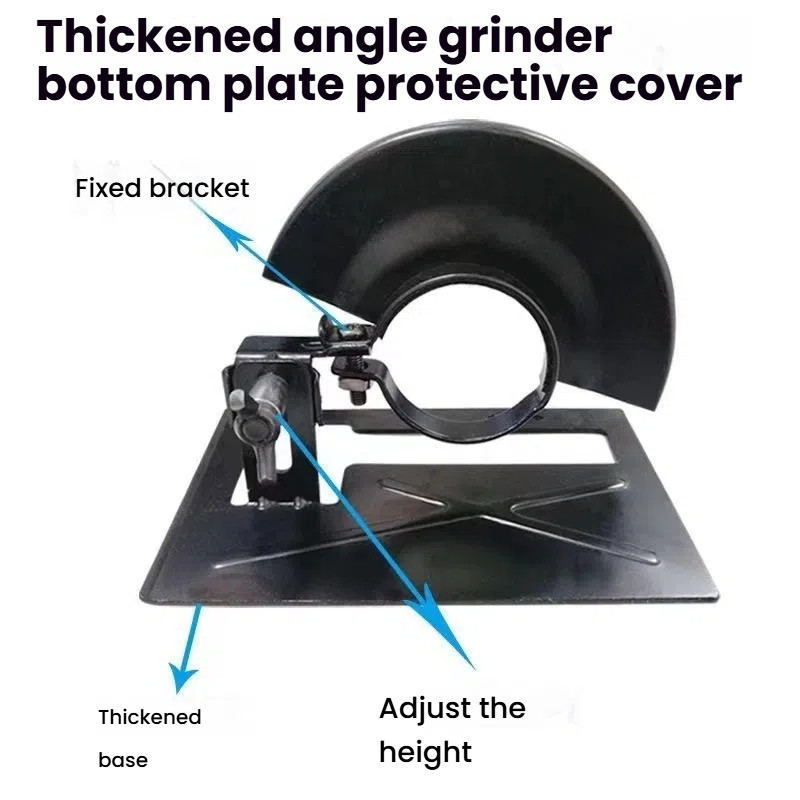 ไกด์นำตัด เครื่องหินเจียร 4 นิ้ว  Adjustable Metal Angle Grinder Bracket Stand Holder - รูปที่ 3