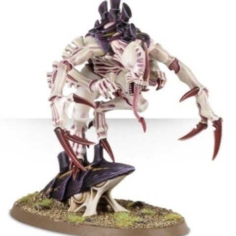 Warhammer 40K คุณภาพสูง Flip Mold GK ฟิล์มสีขาว Tyranid Broodlord Tyranid Broodlord QF2V
