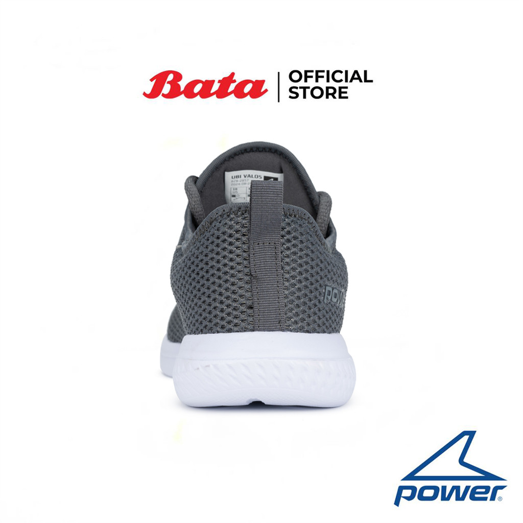 Bata บาจา Power รองเท้าเดินออกกำลังกาย สำหรับผู้ชาย รุ่น Ubi Valos สีดำ 8286857 สีเทา 8282857 สีกรมท่า 8289857