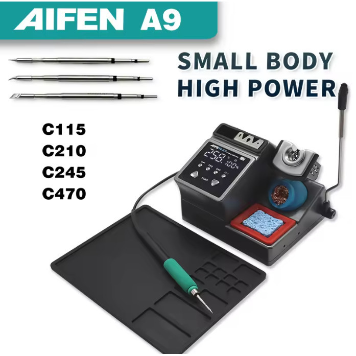 หัวแร้ง AIFENA9 รุ่น AF-A9 รองรับหัวแร้ง: C115, C210 และ C245