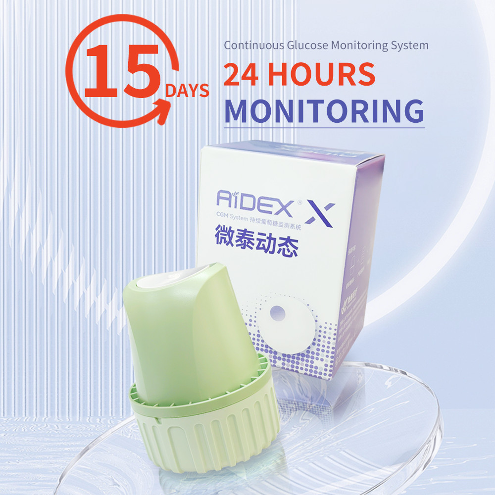 LinX-(Aidex)-Dynamic-Blood-Glucometer-CGM-Sensor-Wearable-Continuous-Blood-Glucose-Monitoring-System
