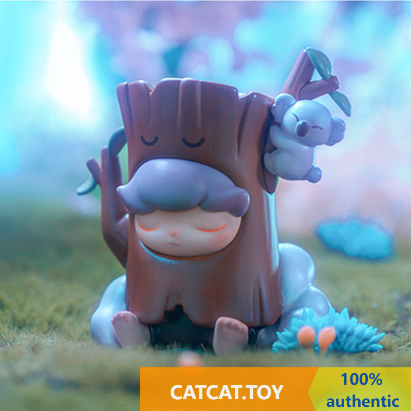 [ความลับ] POPMART Dimoo Forest Night Series การตกแต่งกล่องลึกลับ