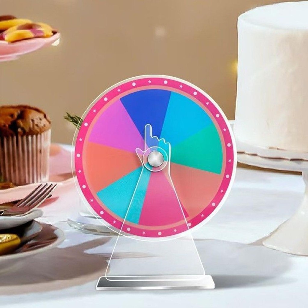 Spin Prize Wheel Dry Eraser Spin Wheel Spinner เกมสีรูเล็ตล้อรวมโต๊ะรางวัลล้อ lameintmy