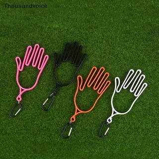[พันโวซ] ที่วางถุงมือกอล์ฟพร้อมถุงมือกอล์ฟ คาราไบเนอร์ เปล อุปกรณ์เครื่องมือนักกอล์ฟ [ที่ต้องการ]