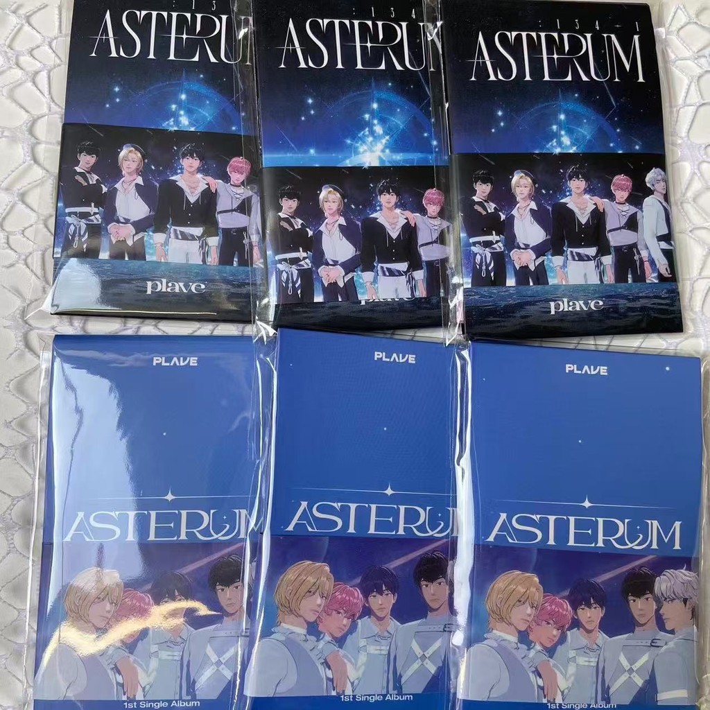 Plave OFFICIAL 2nd Mini Album PLAVE ASTERUM : 134-1 (QR code หมดอายุ)