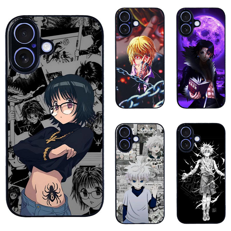 เคสโทรศัพท์สําหรับ Iphone 16 Hunter x Hunter Killua Gon Kurapika Shizuku Hisoka กันกระแทก