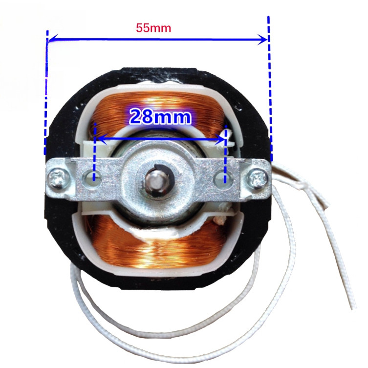มอเตอร์พัดลมดูดอากาศมืออาชีพสําหรับเครื่องทําความร้อนอุ่น YJ58-20 Micro-shield Asynchronous มอเตอร์พ