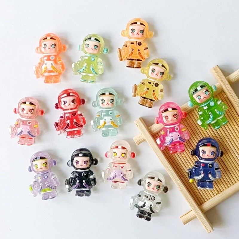 เรซินเรืองแสงฟองมาร์ทเน็ตนิยมในโลกออนไลน์อุปกรณ์เครื่องประดับสตรีมสด DIY ส่งเคสโทรศัพท์มือถือพวงกุญแจวัสดุขายส่ง