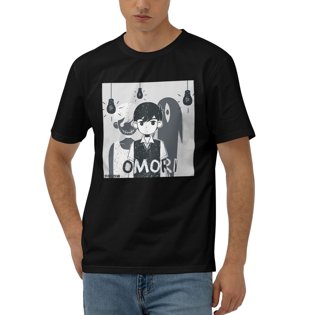 Avialbale Omori เกม Omori Omocat Hero อะนิเมะ Aubrey Cotton เสื้อยืด