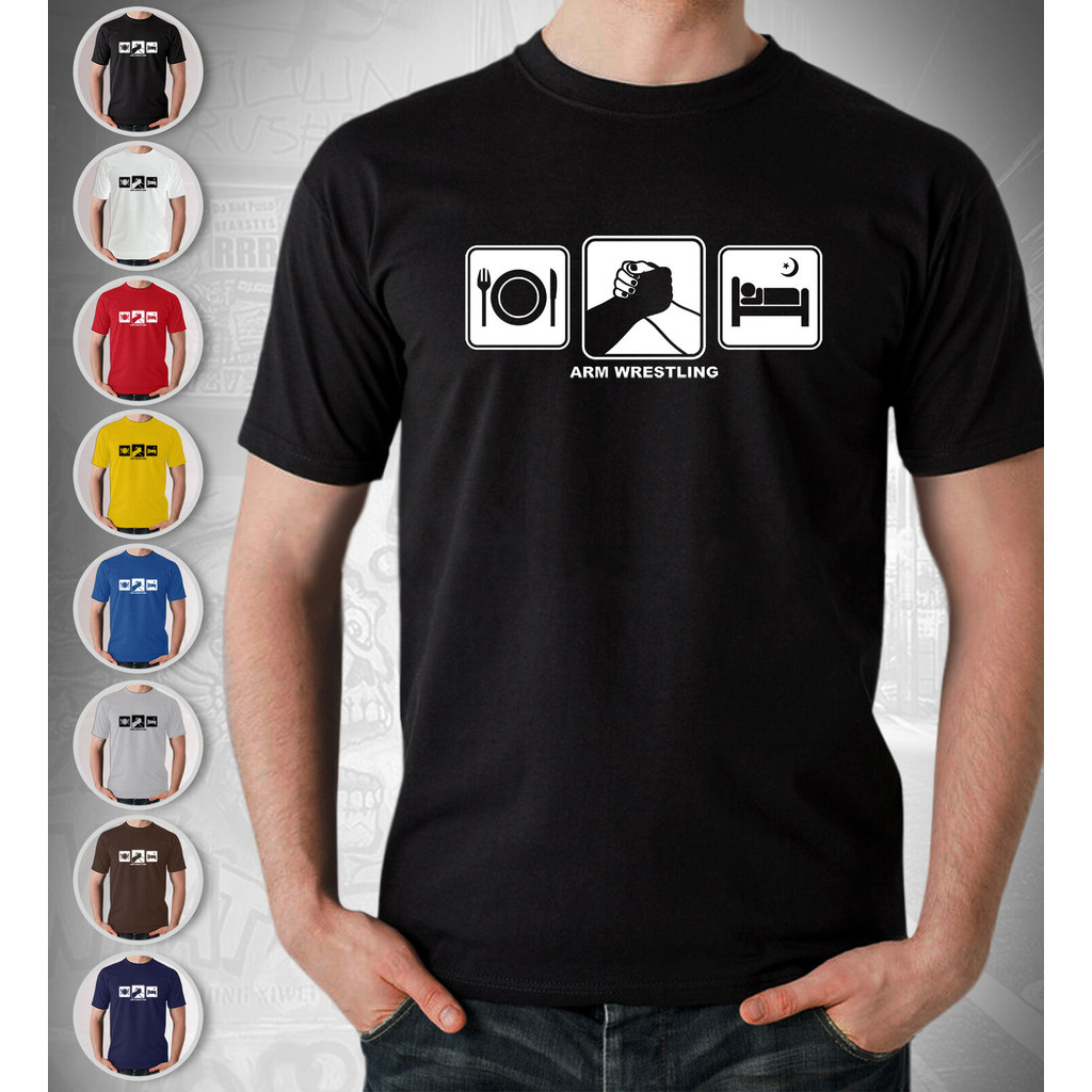 Arm Wrestling T Shirt Daily Routine