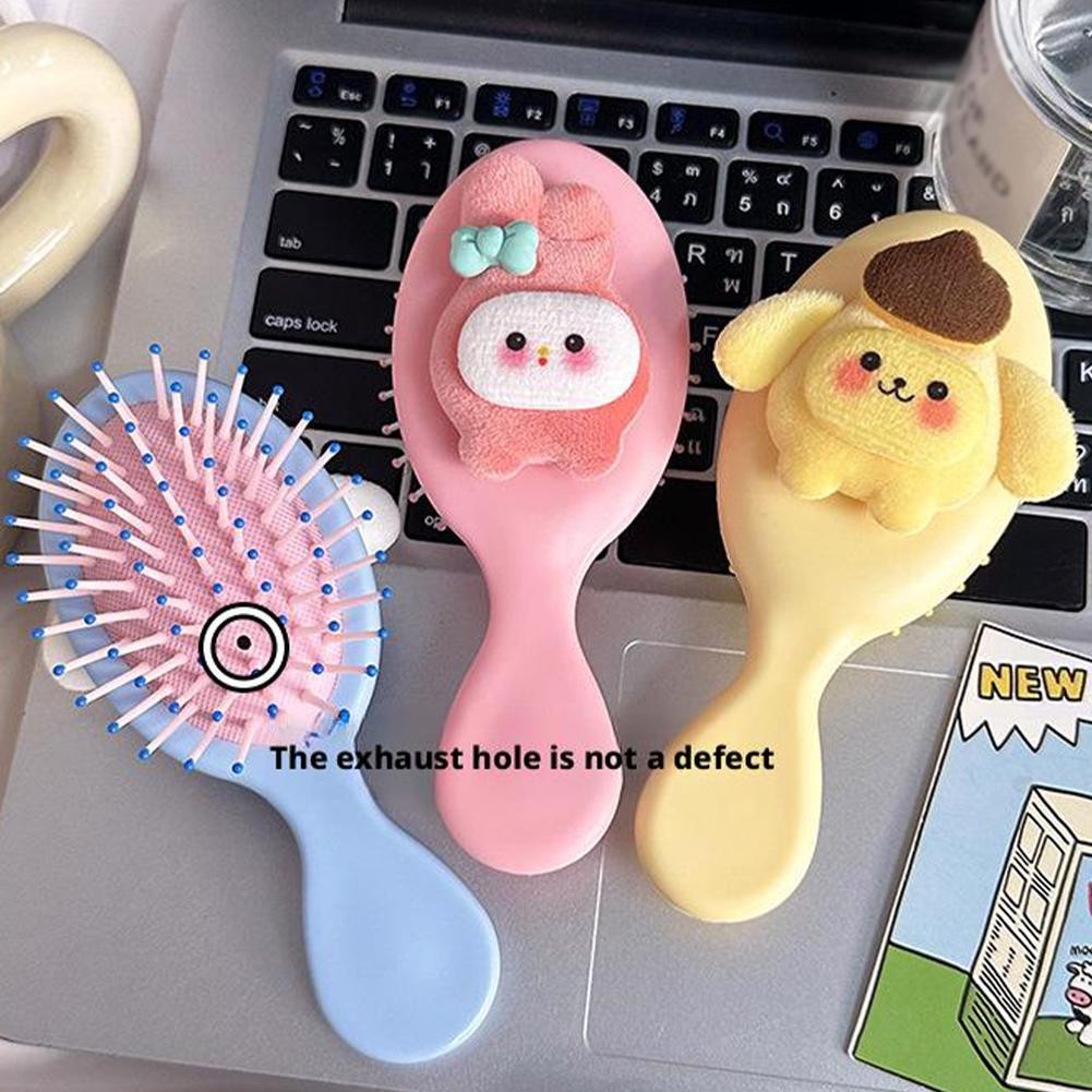 การ์ตูนตุ๊กตาถุงลมนิรภัยหวีพับพลิกกระจกหวีนักเรียนกระจกแต่งหน้าหวีพับ ฉ5ร1 - รูปที่ 7