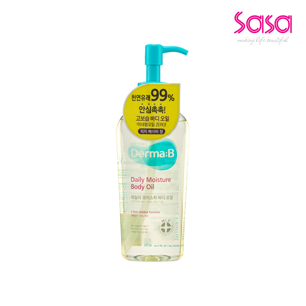 Derma:B Daily Moisture Body Oil 200ml