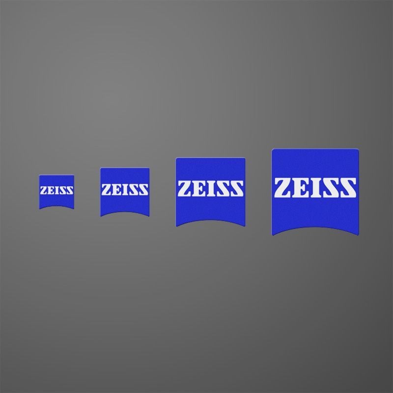 Carl Zeiss logo Sticker ZEIZZ Little Blue logo Xiaomi Huawei Mobile Phone Camera SLR Lens Cover Sticker