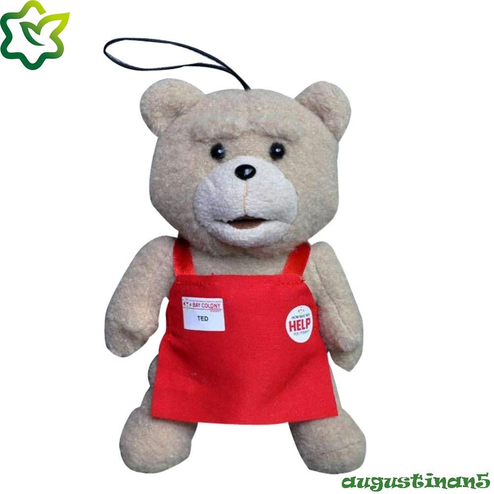 Augustinan หมีตุ๊กตาตุ๊กตา,กระเป๋าจี้ตุ๊กตาสัตว์ TED ตุ๊กตาหมีตุ๊กตา,แขวนเครื่องประดับพวงกุญแจ 20 ซม