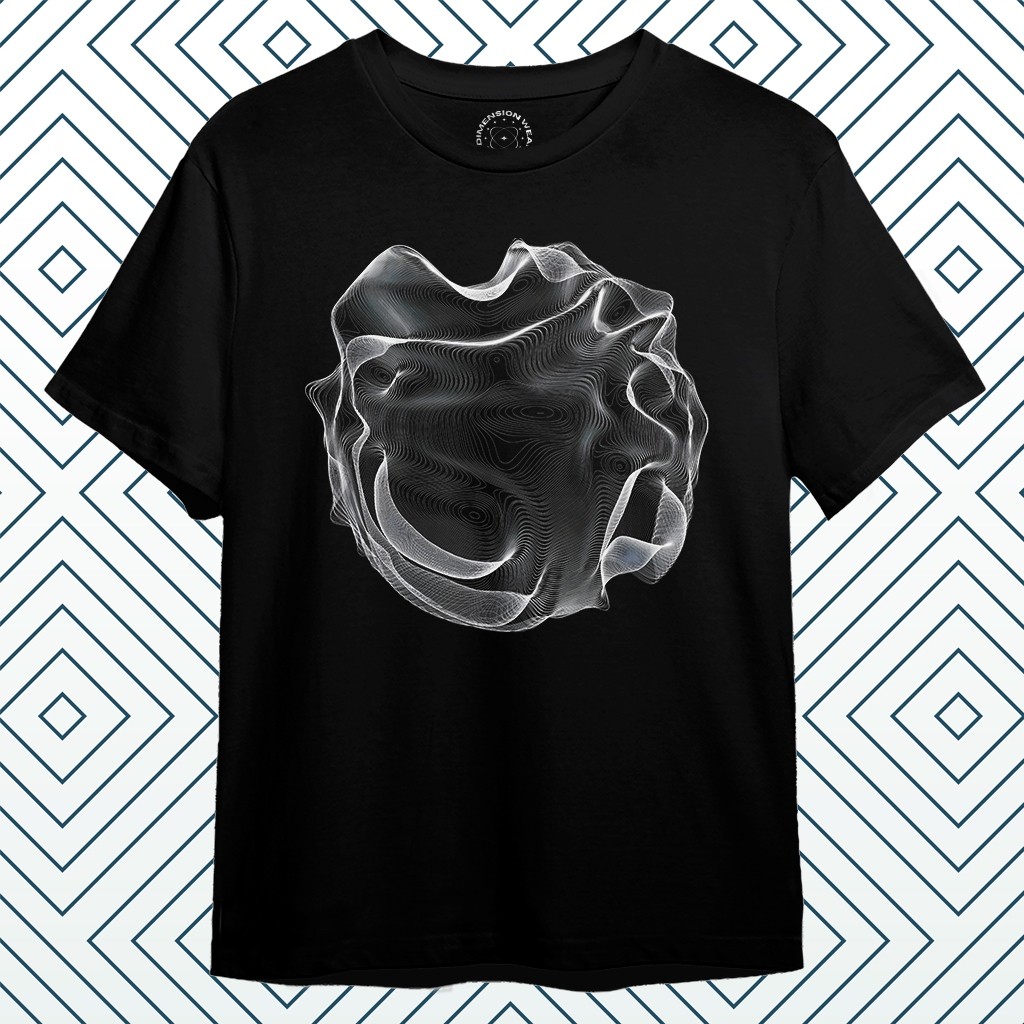 3DimensionWear - Kaos Distro Premium 3D Ultra Thin Line V3 - DT0486