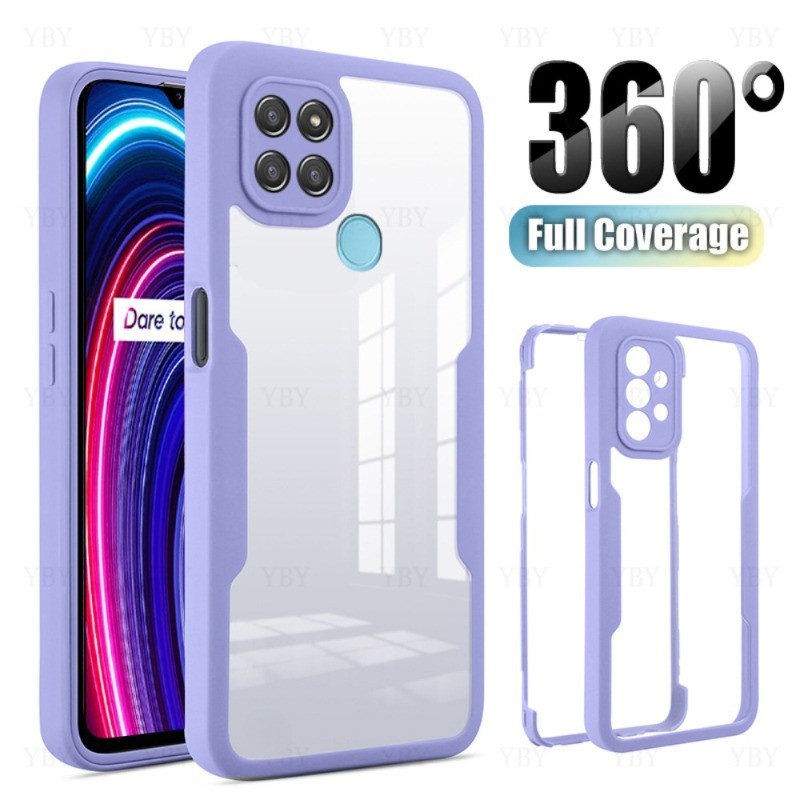 ด้านหน้าและด้านหลังสําหรับOPPO A16 A55 A79 A5 A9 A52 A72 A92 A3 A3X A5X A15 A15S 2020 4G 5G 360 เคสโทรศัพท์สองด้านป้องกันSoftซิลิคอนฝาครอบ