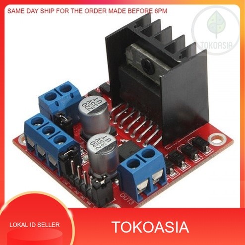 L298N dual channel driver Motor Driver / Stepper Driver (2 ช่อง) 2Amp 7V-30V