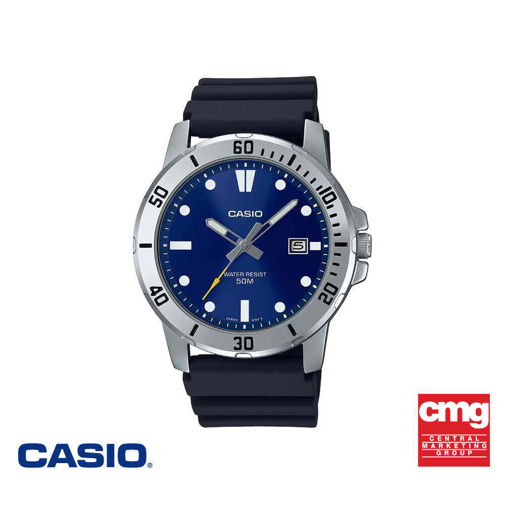 CASIO นาฬิกา GENERAL รุ่น MTP-VD01-2EVUDF นาฬิกา นาฬิกาข้อมือ นาฬิกาผู้ชาย