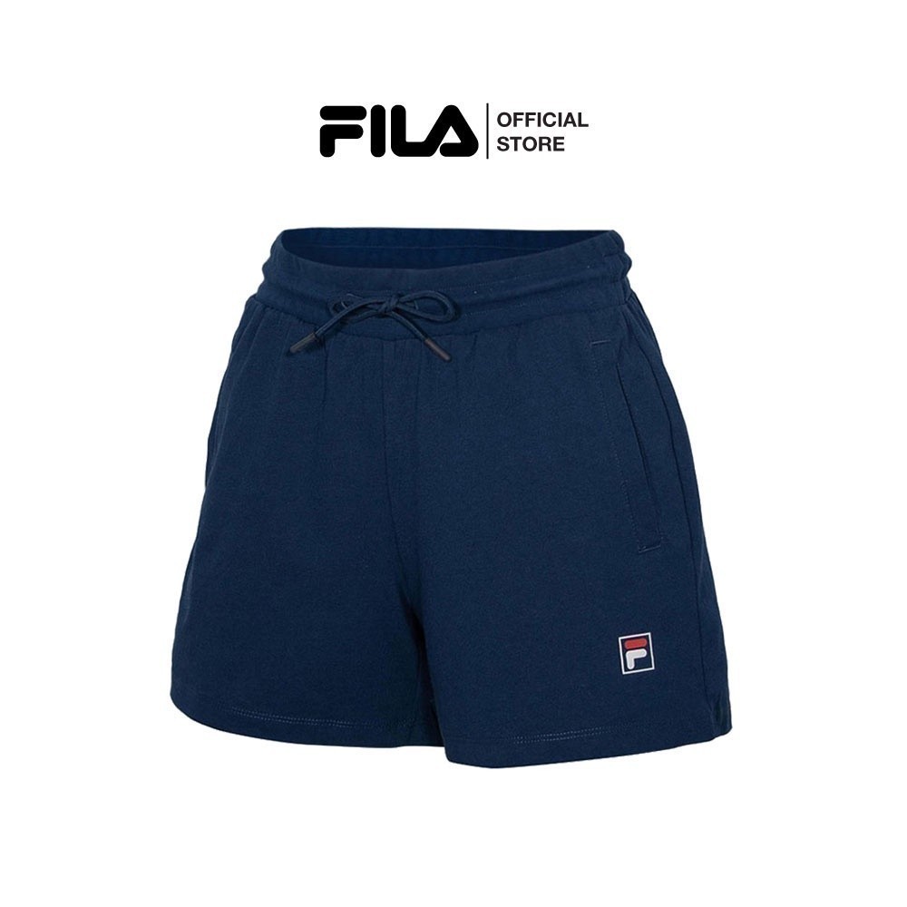 FILA กางเกงลำลองขาสั้นผู้หญิง Basic รุ่น FW2HPF006F - NAVY