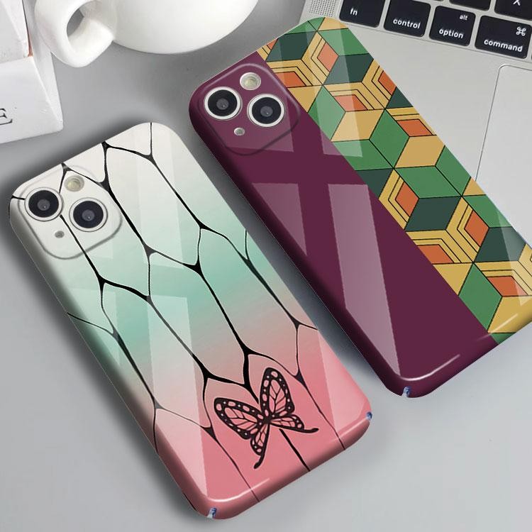 Demon Slayer giyuu kochou Shinobu เคสโทรศัพท์สำหรับ iPhone 11 12 13 14 15 16 Plus Pro MAX MINI X XR 