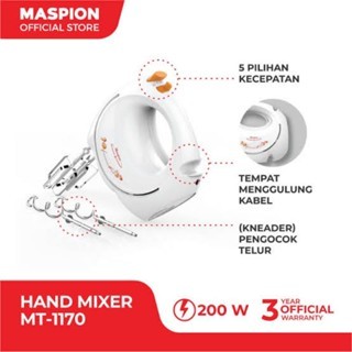 Maspion Hand Mixer MT 1170, Maspion Hand mixer